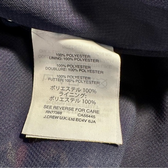 Madewell ‘Ruffle Sleeve Top’ in “Oriental Floral Midnight” Navy Blue Size Small - Picture 10 of 16